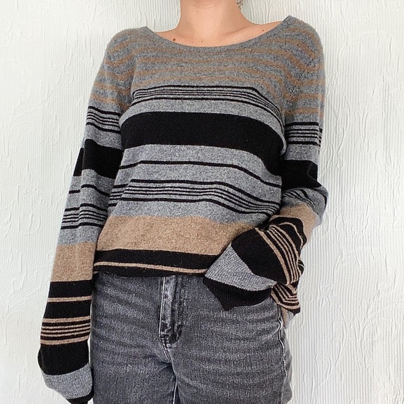 cynthia rowley 2 ply cashmere sweater